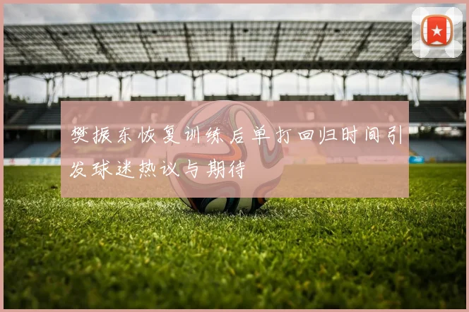 樊振东恢复训练后单打回归时间引发球迷热议与期待